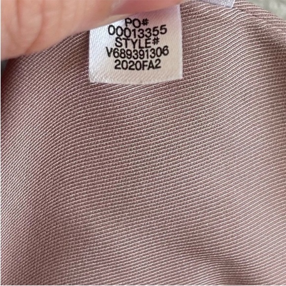 Vince Texture Wool Alpaca Long Coat Mauve Orchid Pink - Picture 10 of 10